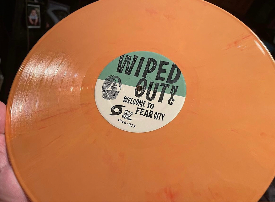 Wiped Out - Welcome To Fear City LP (Random Colored Vinyl)