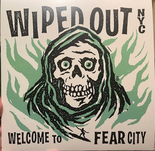 Wiped Out - Welcome To Fear City LP (Random Colored Vinyl)